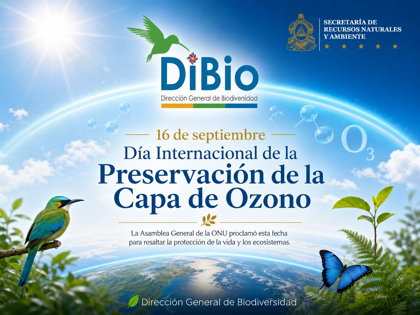 Día Internacional de la Preservación de la Capa de Ozono